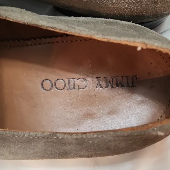 Jimmy Choo Monk Strap Leather Loafers (mens size 44)