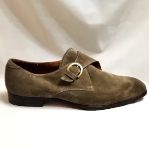 Jimmy Choo Monk Strap Leather Loafers (mens size 44)