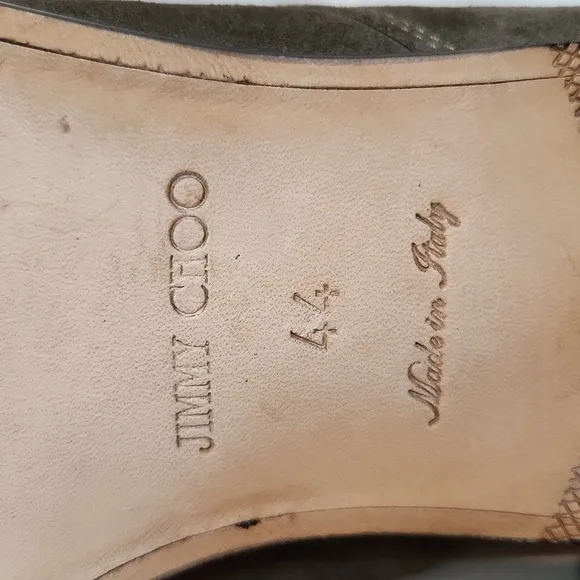 Jimmy Choo Monk Strap Leather Loafers (mens size 44)