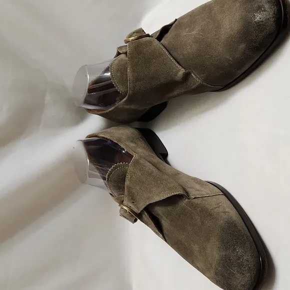 Jimmy Choo Monk Strap Leather Loafers (mens size 44)