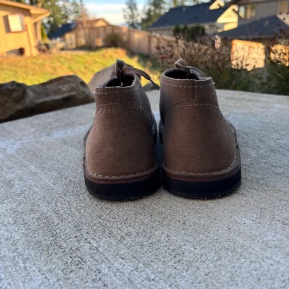 John Varvatos Chukka Boots Men's Size 9.5 M Brown Suede Leather Lace Up …