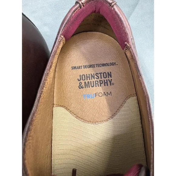 Johnston &amp; Murphy Conard 2.0 $165 Men's Oxford Dress Shoes Size 9 20-3443 EUC