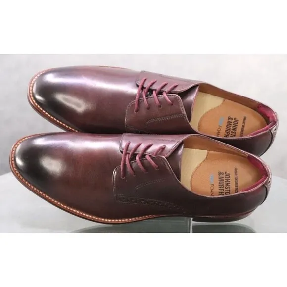 Johnston &amp; Murphy Conard 2.0 $165 Men's Oxford Dress Shoes Size 9 20-3443 EUC