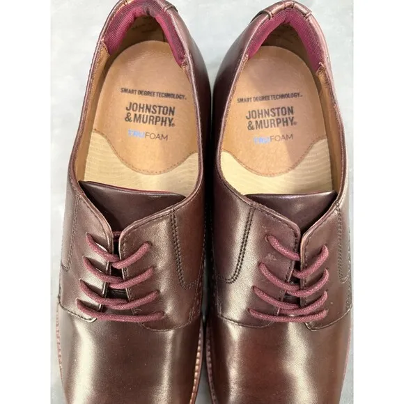 Johnston &amp; Murphy Conard 2.0 $165 Men's Oxford Dress Shoes Size 9 20-3443 EUC
