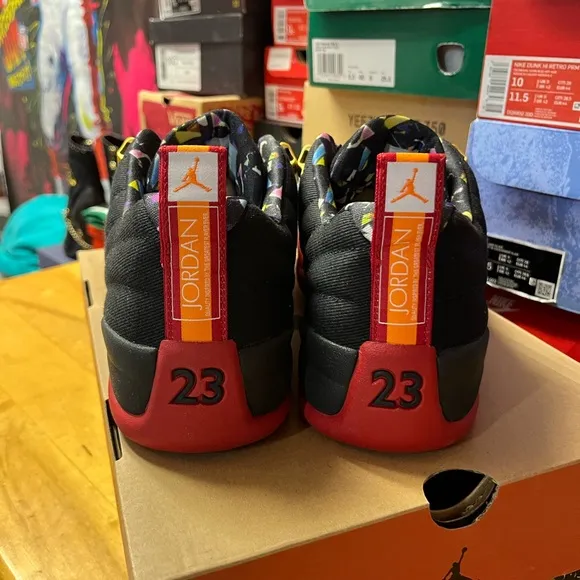 Jordan 12 Low SE Super Bowl LV Sz 10.5 DS
