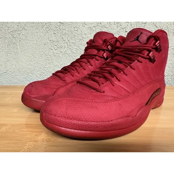 Jordan 12 Retro Gym Red (2018) - Size 10.5 ( 130690-601 )