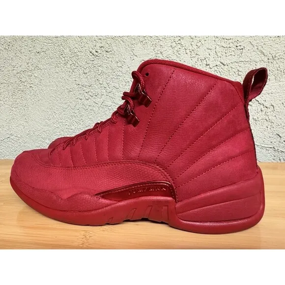 Jordan 12 Retro Gym Red (2018) - Size 10.5 ( 130690-601 )
