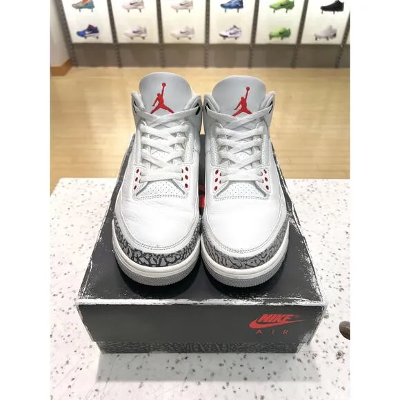 Jordan 3 Retro White Cement Reimagined Summit / Fire Red / Black DN3707 100