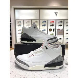 Jordan 3 Retro White Cement Reimagined Summit / Fire Red / Black DN3707 100