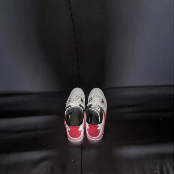 Jordan Athletic Shoes - White, Red, Black