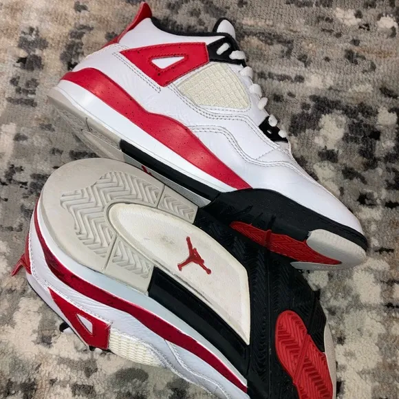 Jordan boys 3 cement stone sneakers