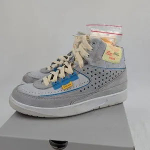 JORDAN RETRO 2 SP X UNION GREY FOG GS SIZE 5.5