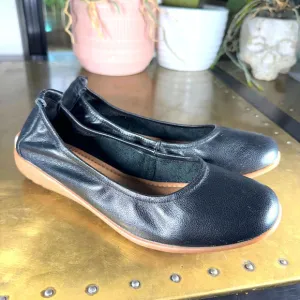 Josef Seibel Women Ballet Flat Shoes Fenja Comfort Casual Leather Black 36 6