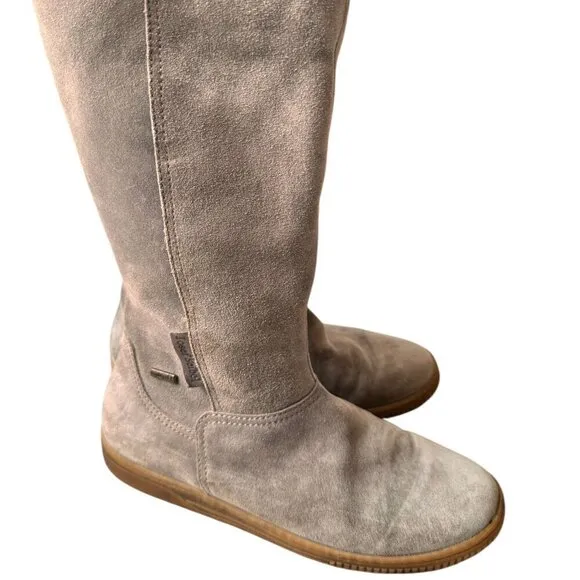 Josef Seibel Women`s Boots Gray Suede Leather TopDryTEX  Size 37
