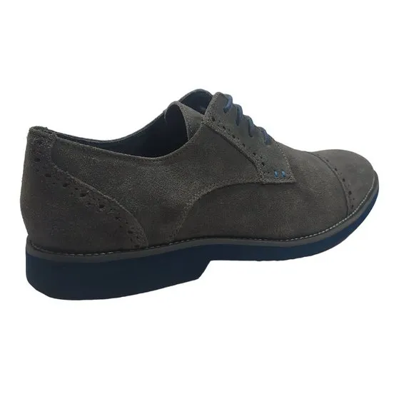 Joseph Abboud Robert Wingtip Gray Suede Casual Shoes Size 11