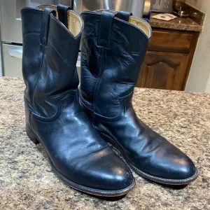 Justin boots men’s leather boots made in Mexico size 10.5 D