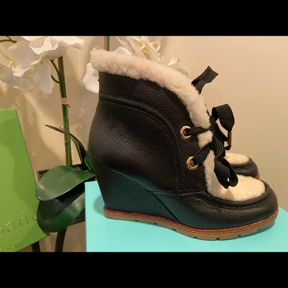 Kate Spade ♠️ Leather Boots Like NEW