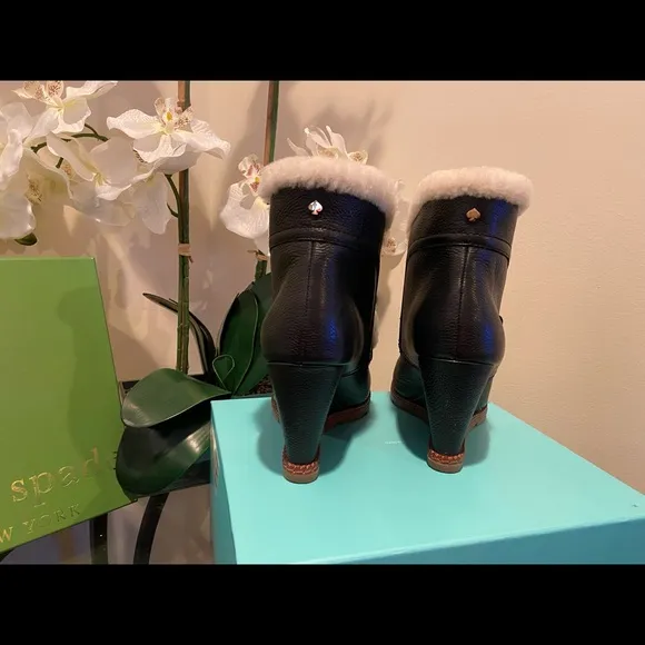 Kate Spade ♠️ Leather Boots Like NEW