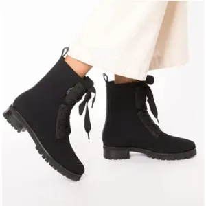 Kate spade new york Merigue Knit Combat Boots Size 5.5