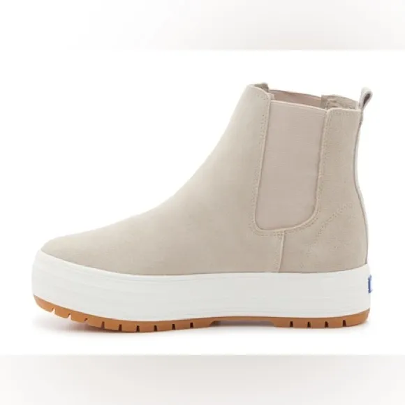 Keds The Platform Chelsea In Lug Gray Chelsea Boots Size 6 NWOB