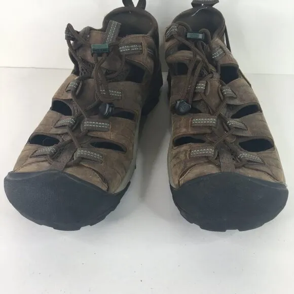 KEEN Arroyo II Hiking Shoe Sandals Brown Leather Waterproof 1002427 Size 13