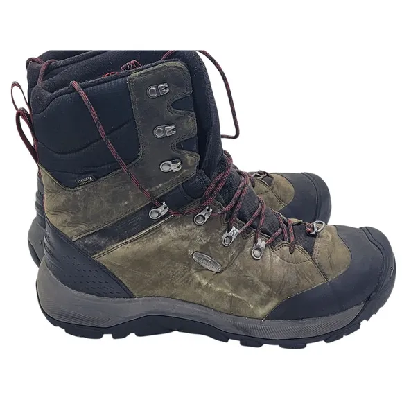 Keen Boots Revel Shellback Mens 14 Dry Waterproof Insulated Hiking 400g 1023621