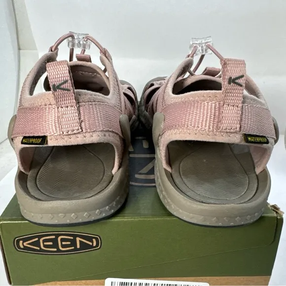 Keen Drift Creek H2 Fawn Waterproof Hiking Trail Sandals Women's Size 8.5