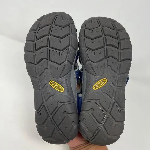 Keen Kids Toddler Size 2 CNX Seacamp II Trail Hiking Water Sport Sandals Blue