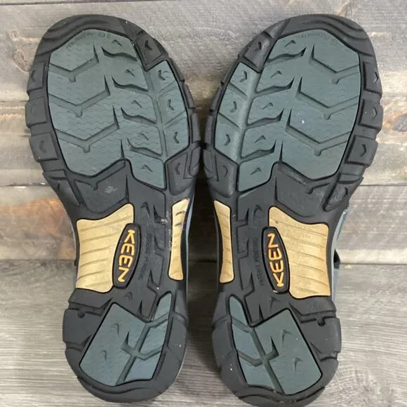 Keen Mens 11 Newport H2 Sandals Active Outdoor Hiking 1001938 Navy Gray $125