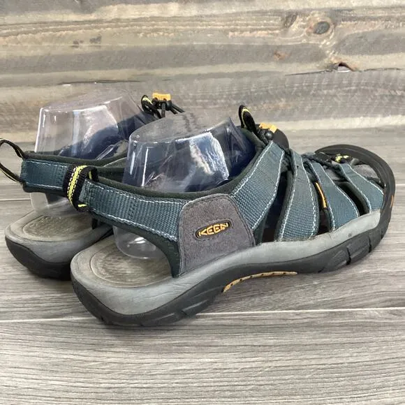 Keen Mens 11 Newport H2 Sandals Active Outdoor Hiking 1001938 Navy Gray $125