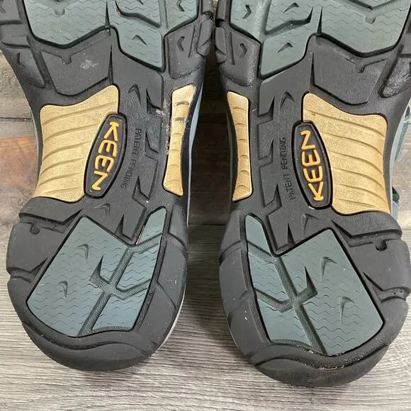 Keen Mens 11 Newport H2 Sandals Active Outdoor Hiking 1001938 Navy Gray $125
