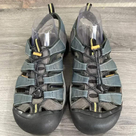 Keen Mens 11 Newport H2 Sandals Active Outdoor Hiking 1001938 Navy Gray $125