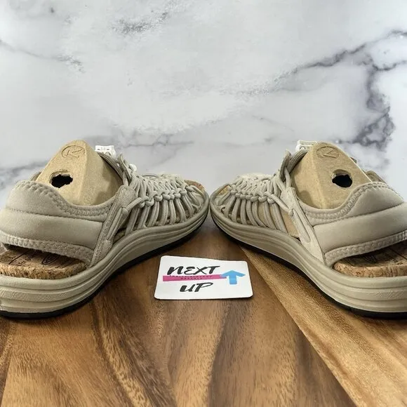 Keen Men’s Uneek II Open Toe Taupe Sport Summer Water Hiking Sandals size 10