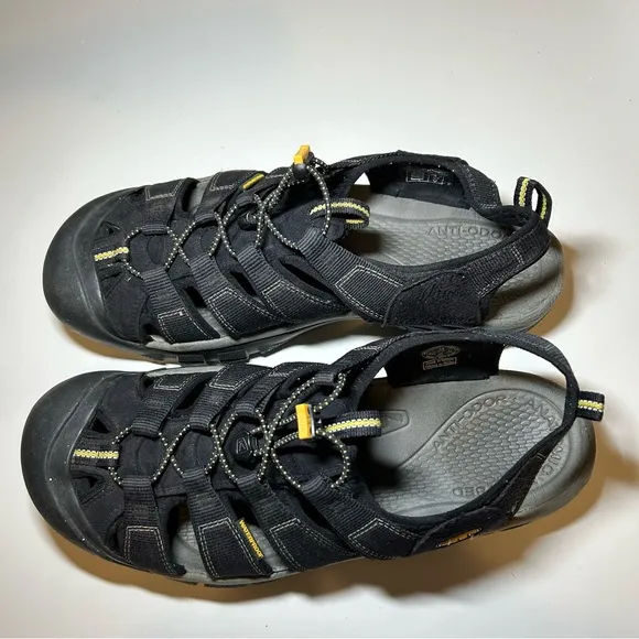 Keen Newport H2 Men's 14 Water Hiking Closed Toe Sandals Athletic 1001907 Black
