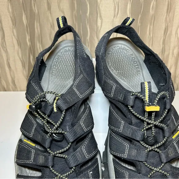 Keen Newport H2 Men's 14 Water Hiking Closed Toe Sandals Athletic 1001907 Black
