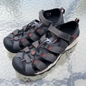 Keen Newport Neo H2 Grey Hiking Sandals Big Kids Size 6