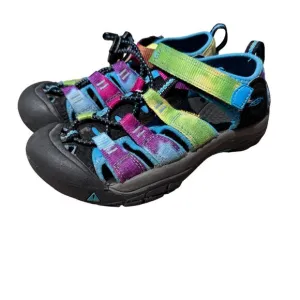 Keen Newport Sandals Tie Dye Sport Hiking Fisherman Multicolor Youth Girl Size 1