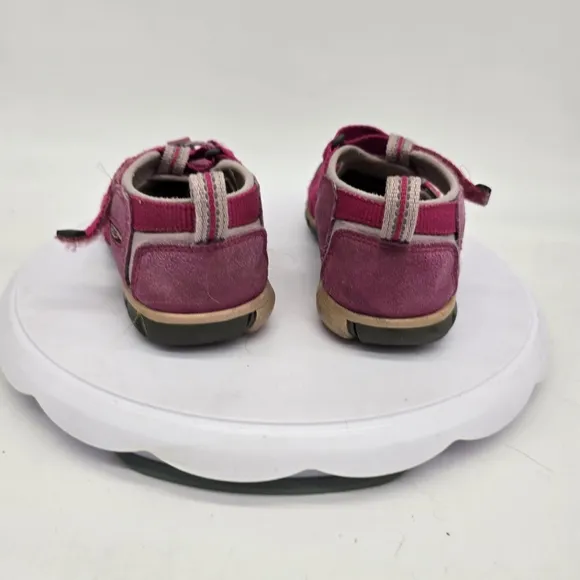 Keen Shoe Youth 13 K Seacamp II Kids Hiking Strap Sandals Pink