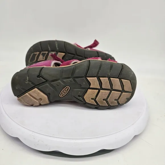 Keen Shoe Youth 13 K Seacamp II Kids Hiking Strap Sandals Pink