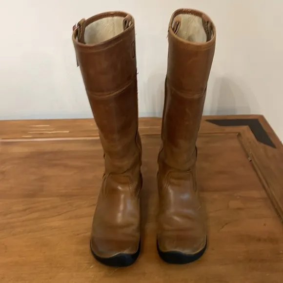 Keen Tall Leather Boots Leather Size 5.5