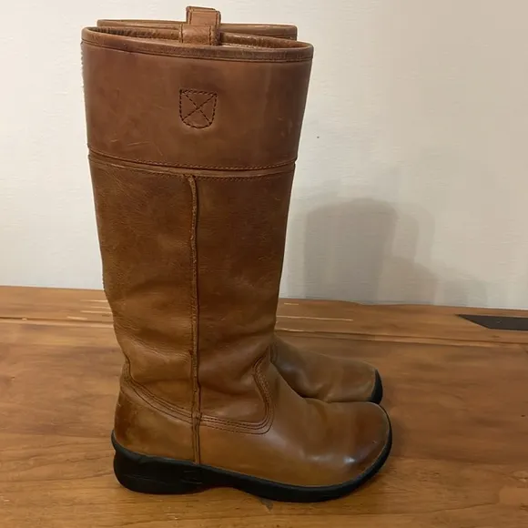 Keen Tall Leather Boots Leather Size 5.5