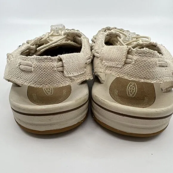Keen Uneek Sandals Women 6.5 37 Comfort Traction Two-Cord Camping Outdoor Hiking