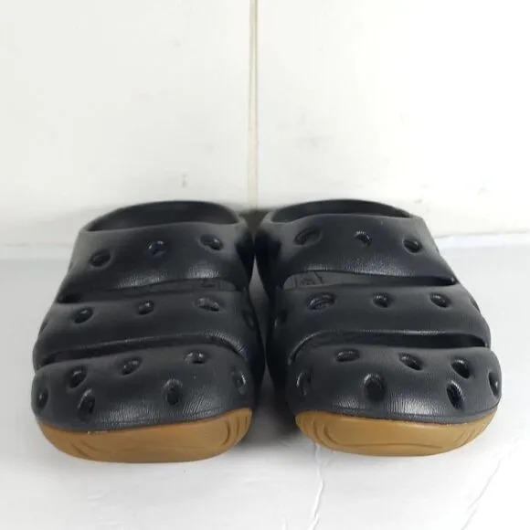 Keen Yogui Arts Graphite Gray Black Slip On Slide Sandals Men's 9 Women's 11