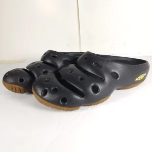 Keen Yogui Arts Graphite Gray Black Slip On Slide Sandals Men's 9 Women's 11