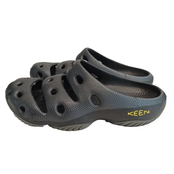 Keen Yogui Arts Sandals Slip On Rubber Comfort Shoes Mens 8 Womens 9.5