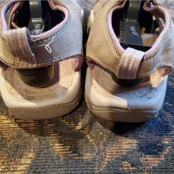 Keen Suede Leather Newport H2 with purple accents