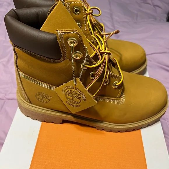 Kids Wheat Timberland Boots