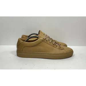 KOIO Capri Low Top Sneaker Brown Tan Lace Up Casual Mens Size 11 / 44 Shoes
