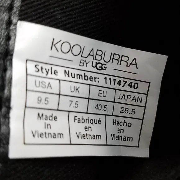 Koolaburra by UGG Dvita Women's 9.5 US Black Suede Ankle Boots Western Biker