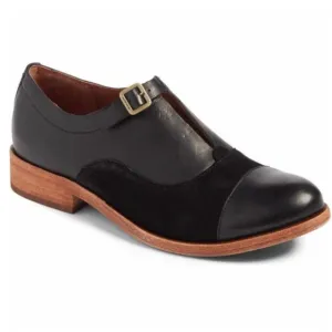Kork-Ease Niseda Black Leather Shoes Size 6